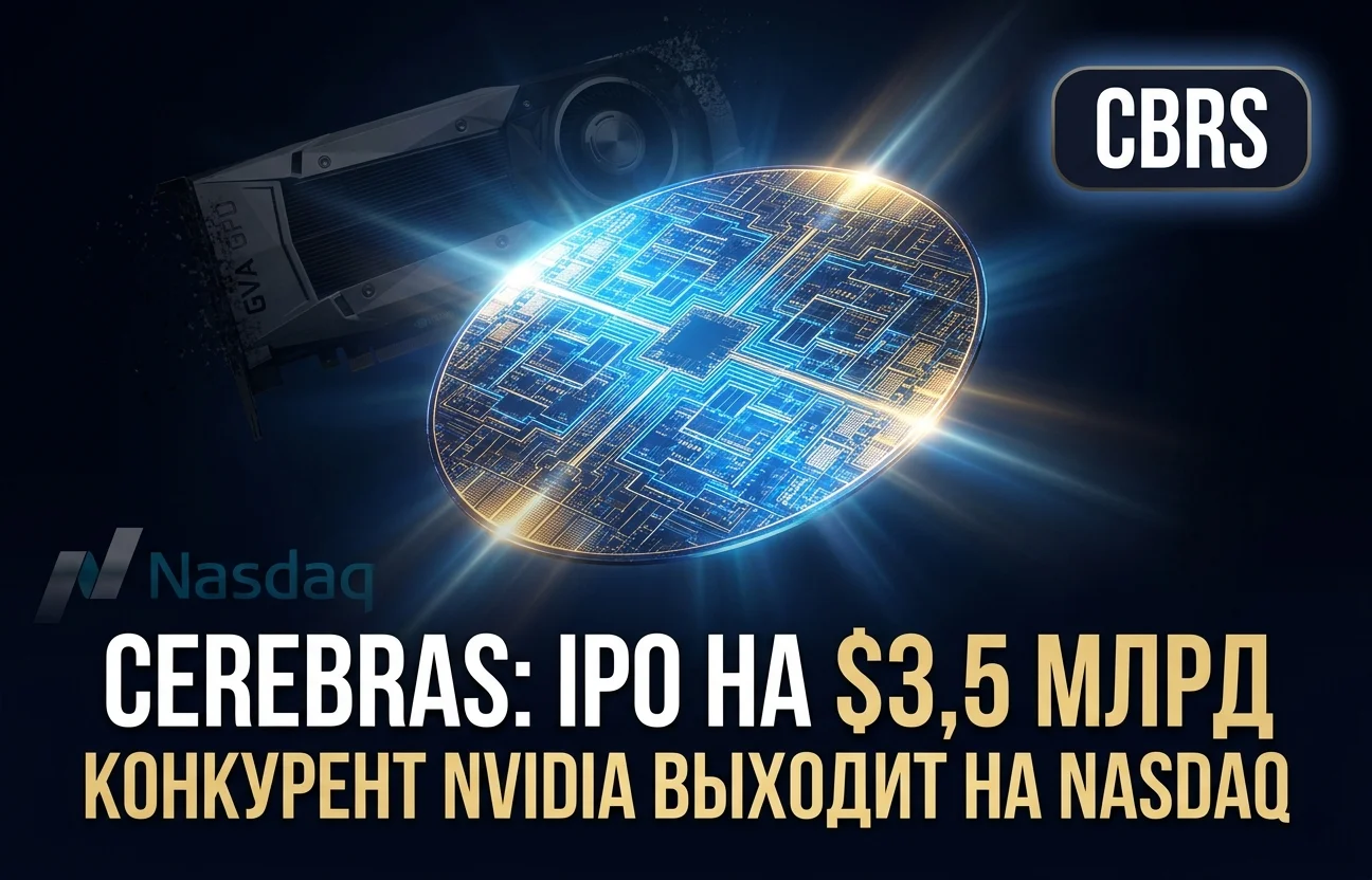 Cerebras IPO на $3,5 млрд: конкурент Nvidia выходит на NASDAQ