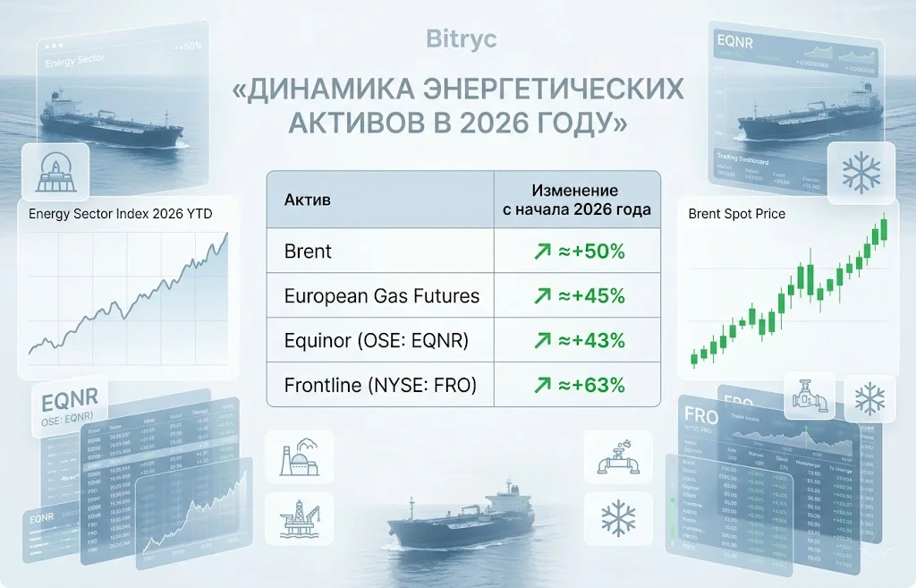 Арктическая нефть снова в игре: ЕС под давлением Норвегии 3 Динамика энергетических активов в 2026 году
