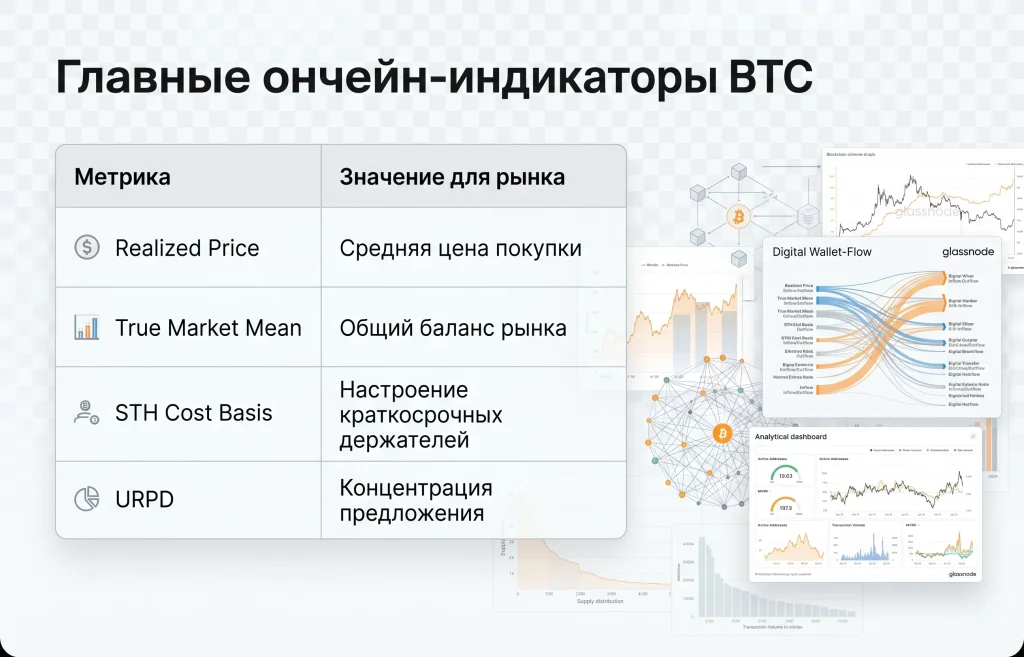 Главные ончейн индикаторы btc