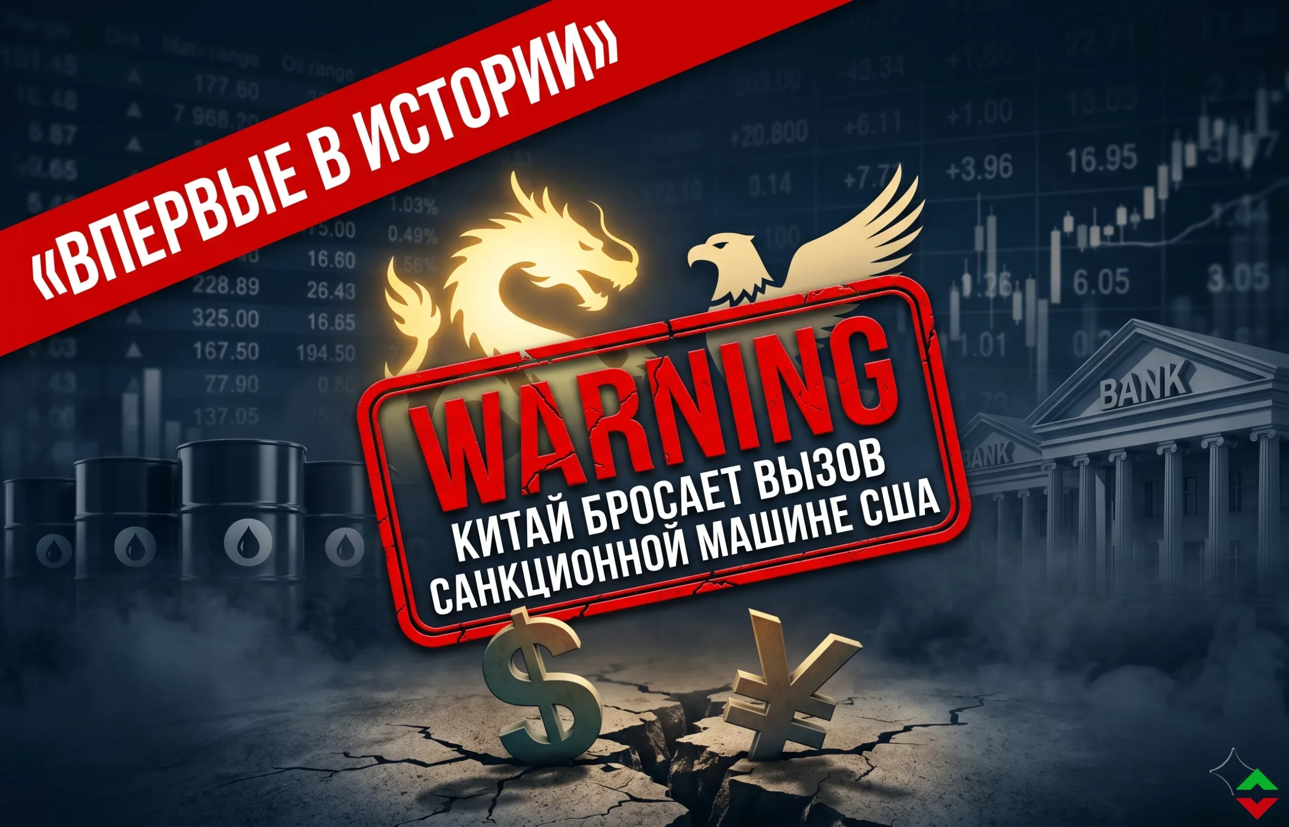 Китай игнорирует санкции США: что будет с мировыми банками?