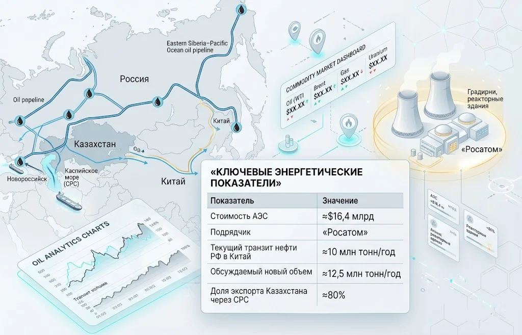Россия и Казахстан расширяют валютный своп RUB/KZT 2 Ключевые энергетические показатели
