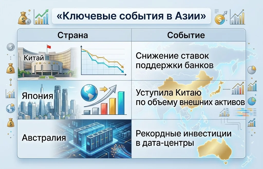 Глобальная инфляция ускоряется: что тревожит крупнейшие экономики? 4 Ключевые события в азии