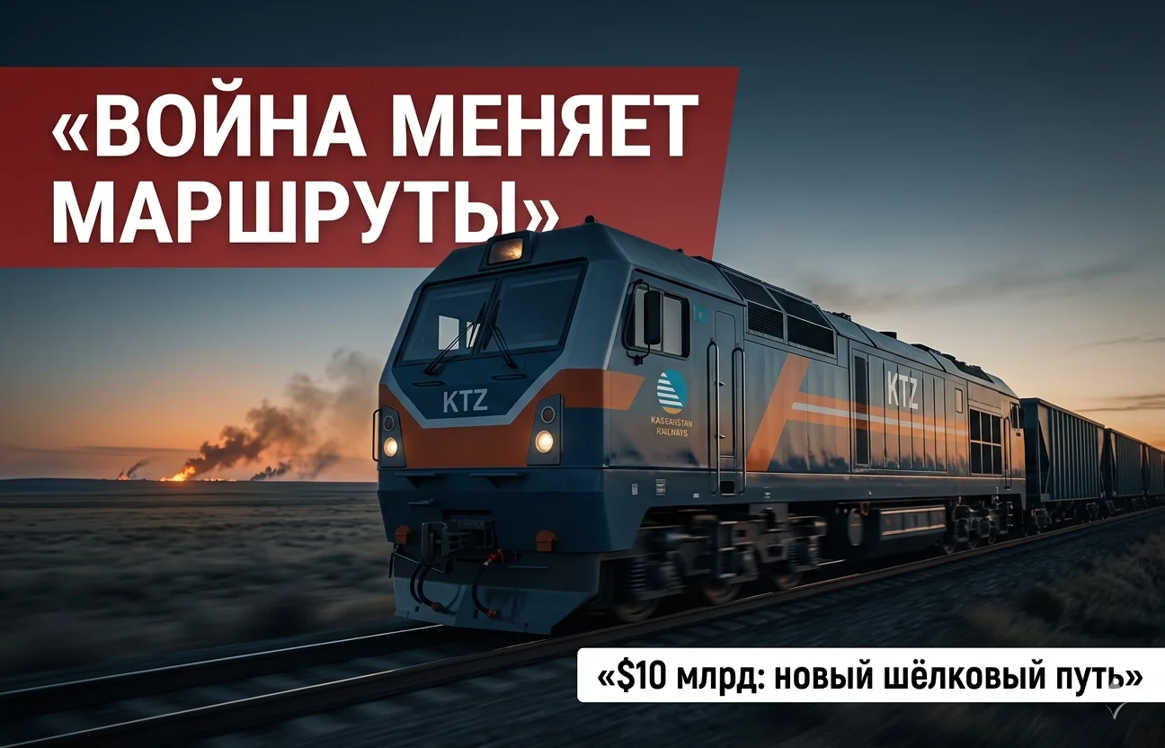 КТЖ вложат $10 млрд в транзит КНР–ЕС через «Средний коридор»
