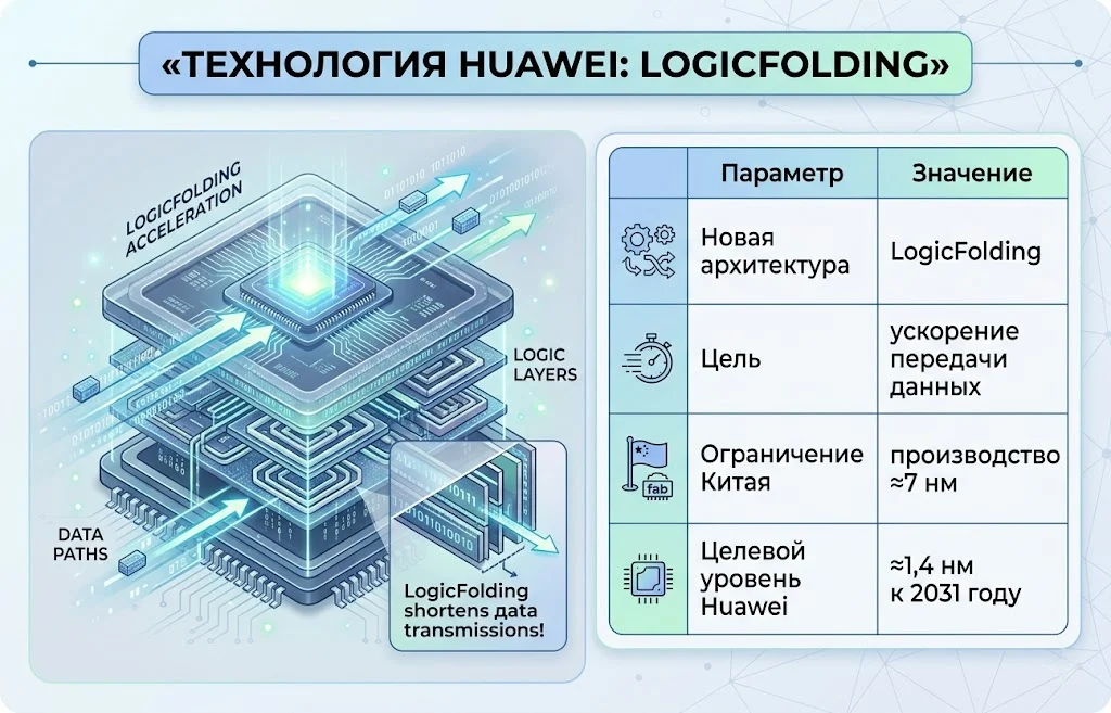 Дайджест фондового рынка за 27.05.2026: AI, космос и ралли Азии 3 Основные особенности технологии logicfolding от huawei