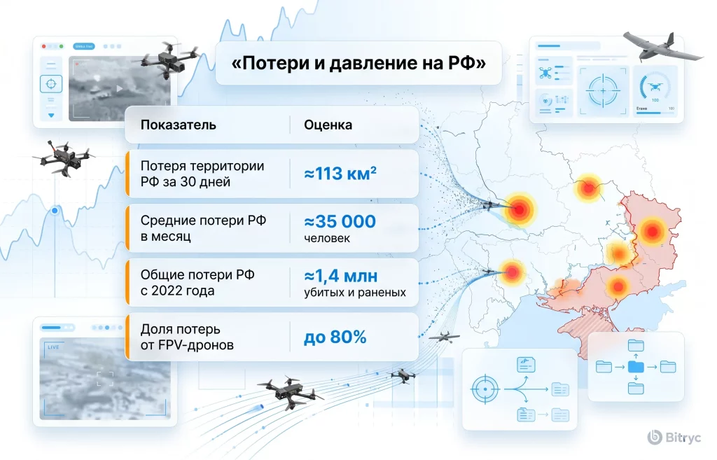 The Economist: Россия теряет инициативу, что происходит на фронте? 1 Потери и давление на рф