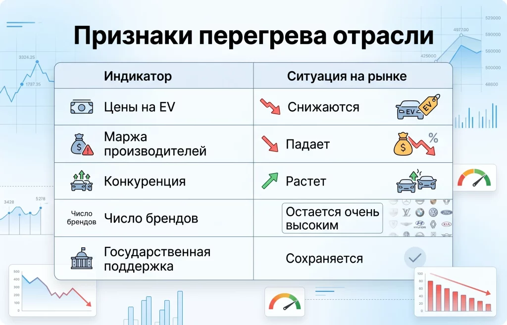 BYD сравнивают с Evergrande на фоне долгового бума 2 Признаки перегрева отрасли электрокаров в китае