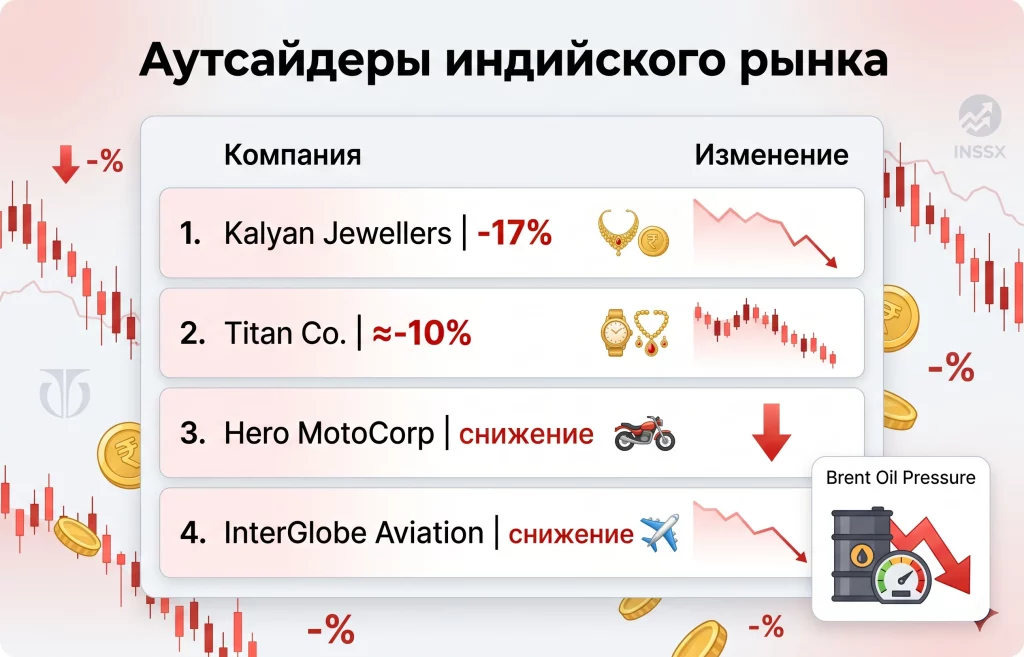 Дайджест фондового рынка за 13.05.2026: ИИ Китая, Индия и Deutsche Telekom 3 Слабая динамика индийского рынка май 2026