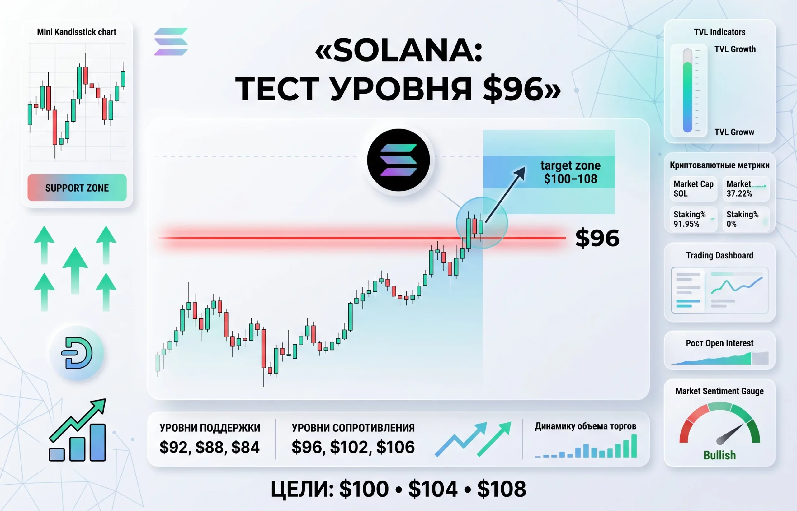 Solana готовится к рывку: почему трейдеры ждут >$100?