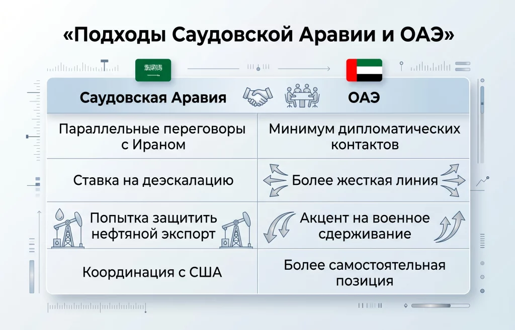 Саудовская Аравия тайно ударила по Ирану — что скрывал Ближний Восток 3 Таблица сравнения саудовской аравии и оаэ