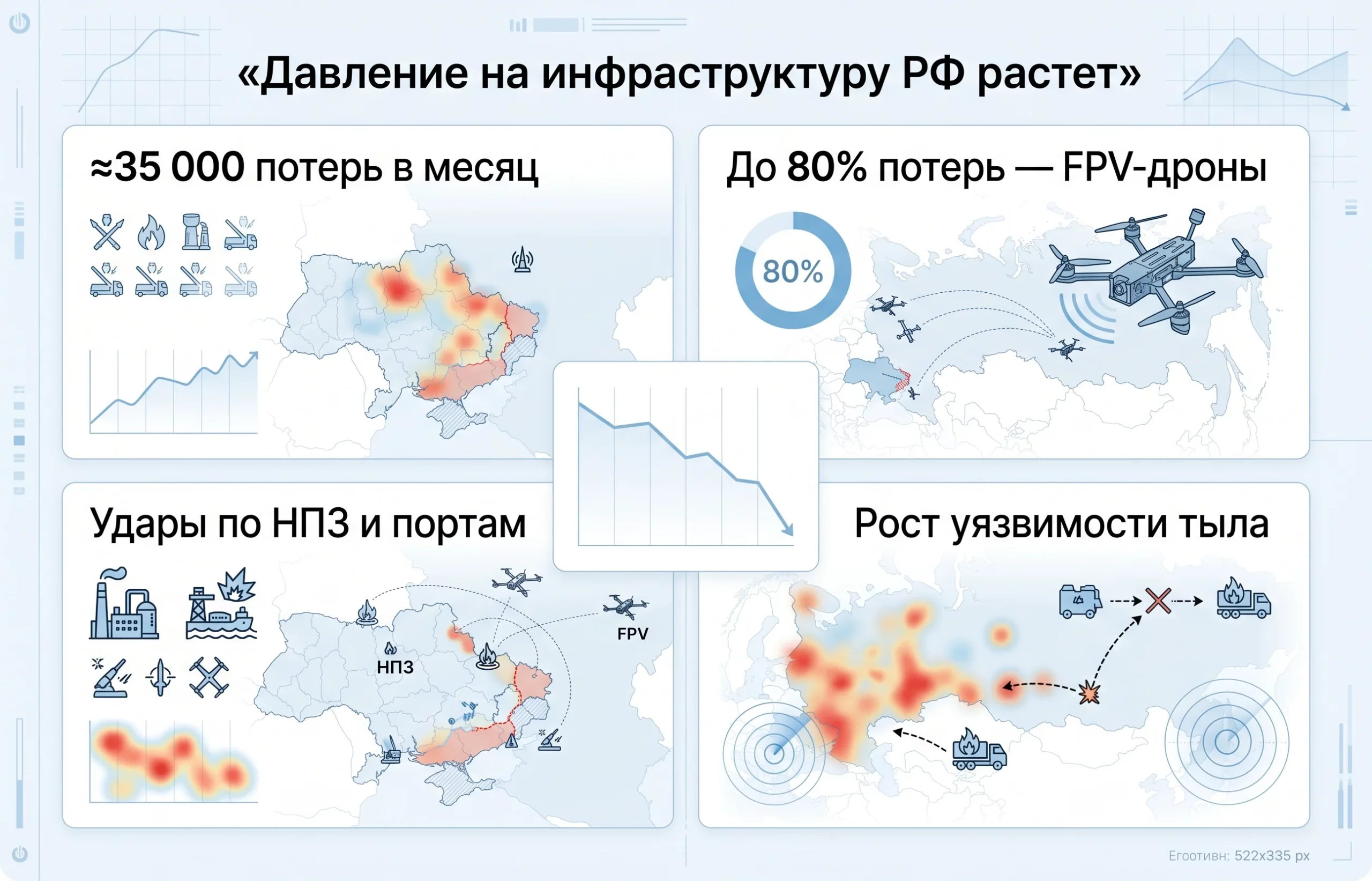 The Economist: Россия теряет инициативу, что происходит на фронте?