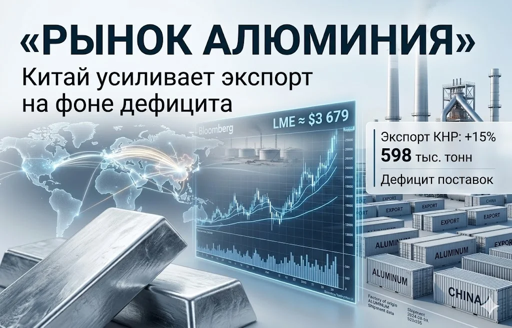 Цены на алюминий взлетели из-за дефицита поставок
