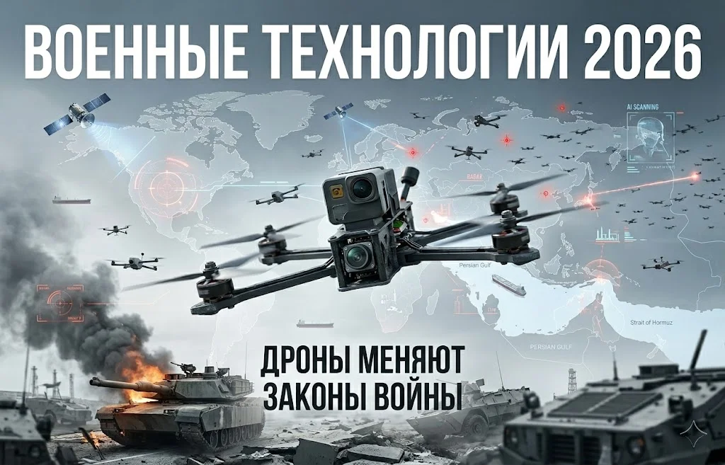 Военные технологии 2026: новый расклад сил