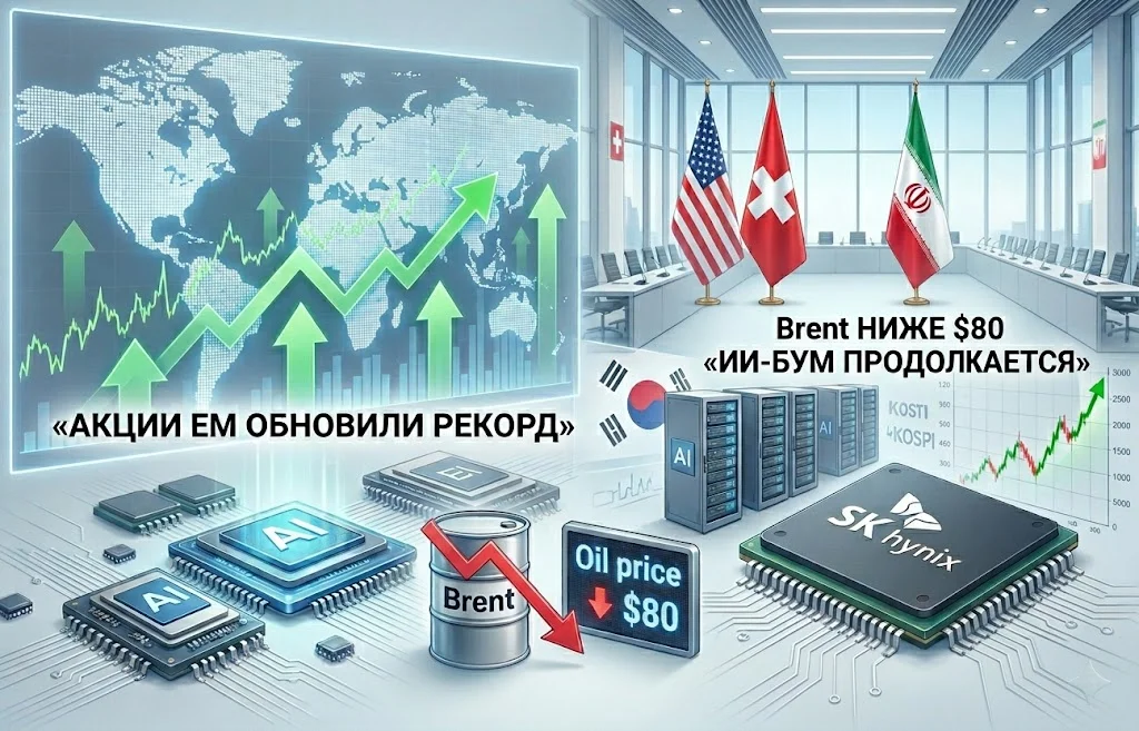 Акции развивающихся рынков обновили рекорд