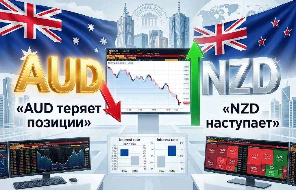 AUD/NZD под давлением: киви получил новый козырь