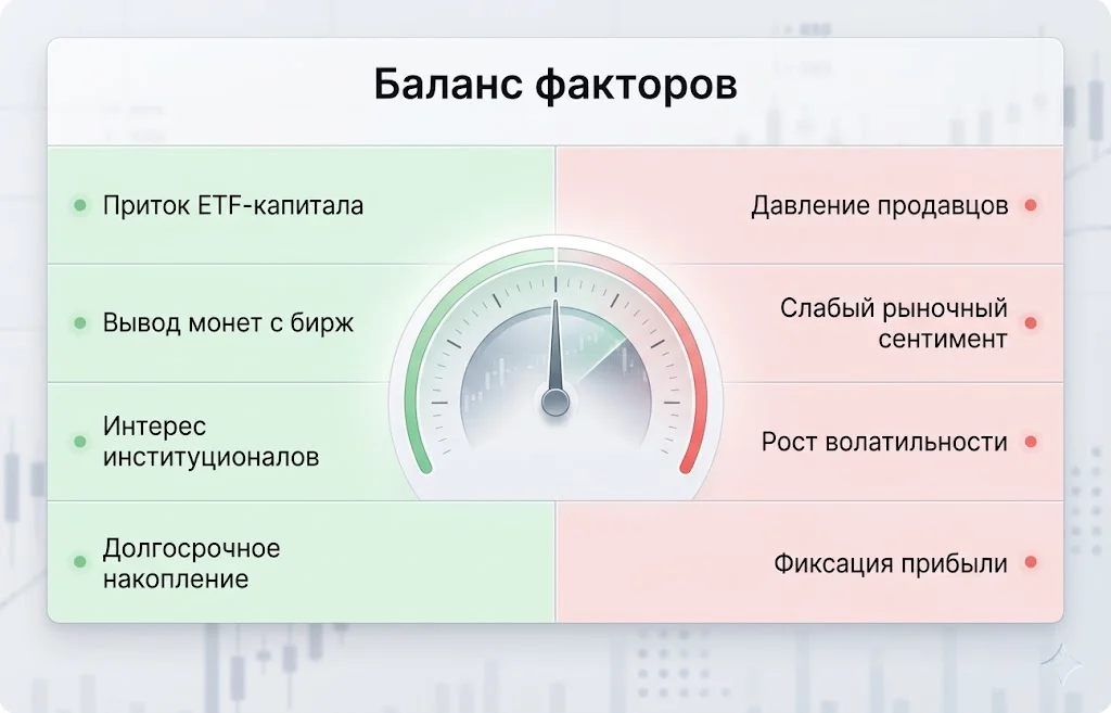 XRP рухнул к минимуму за 15 недель: ждать отскок? 2 Баланс факторов давления на xrp