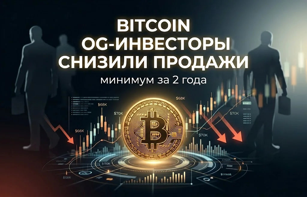 Bitcoin OG-инвесторы резко сократили продажи: что это значит для BTC?