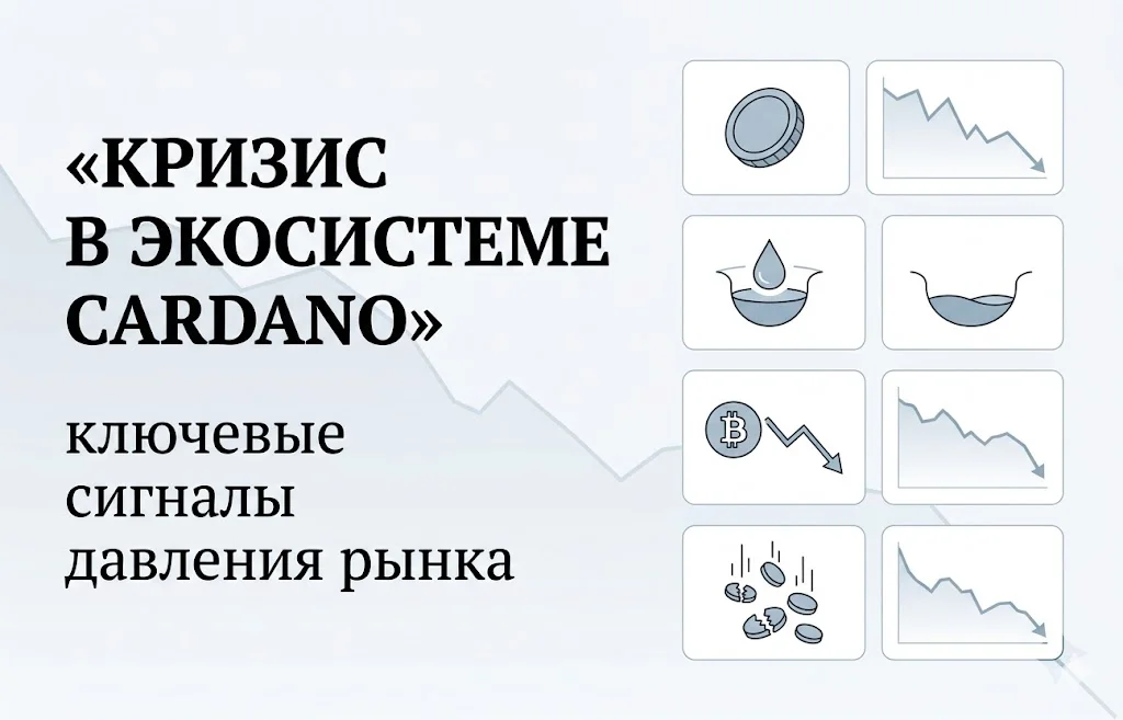 Cardano падает до 5-летнего минимума: сеть ADA под угрозой