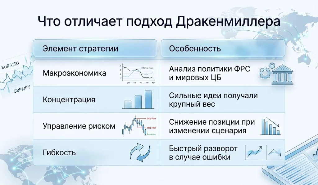 Что отличает подход дракенмиллера