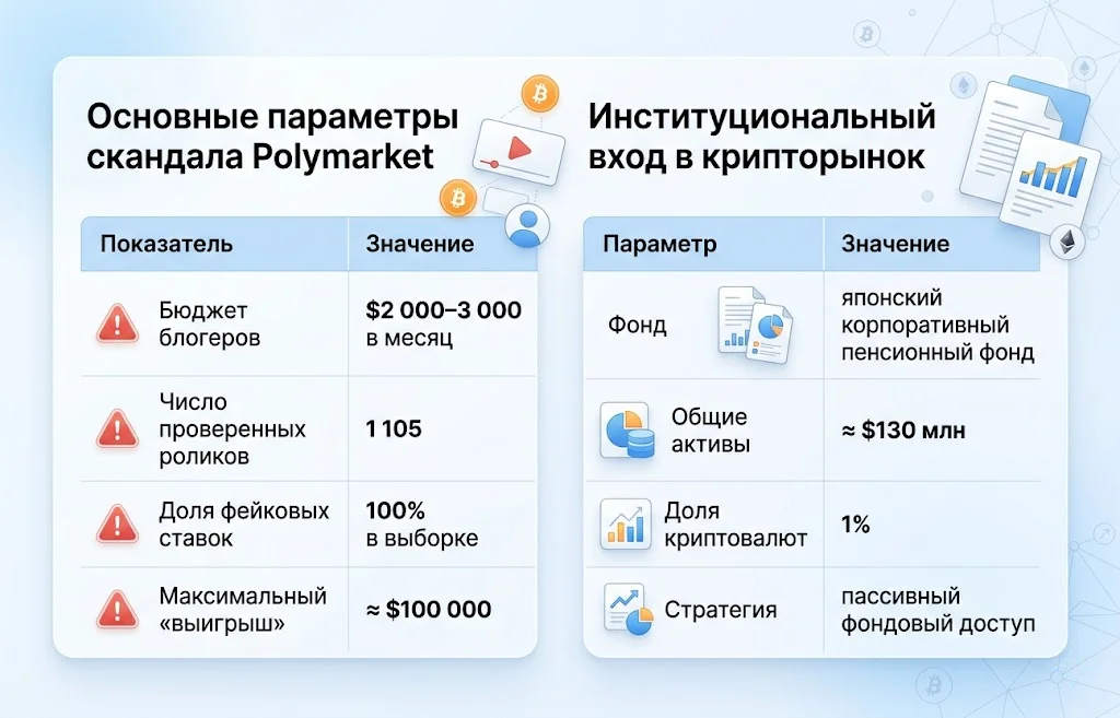 Дайджест криптоновостей за 22.06.2026: скандалы, взломы и рост институционалов