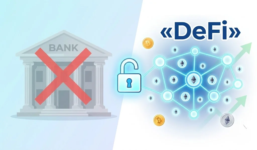 DeFi простыми словами: что это и как работает? DeFi простыми словами: что это и как работает?