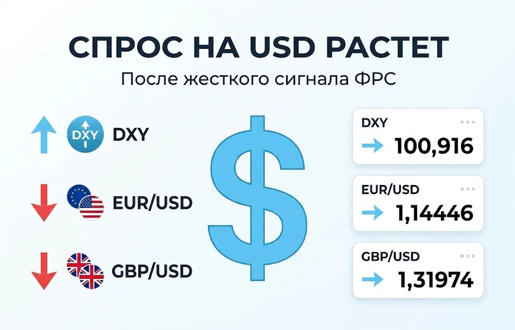Доллар США набирает силу: трейдеры резко увеличили ставки