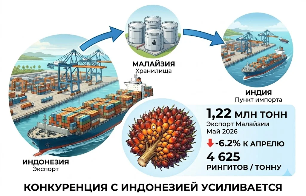 Экспорт пальмового масла под угрозой: Индонезия меняет правила игры