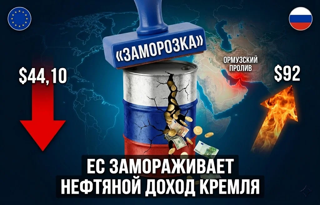 ЕС собирается заморозить потолок цен на российскую нефть