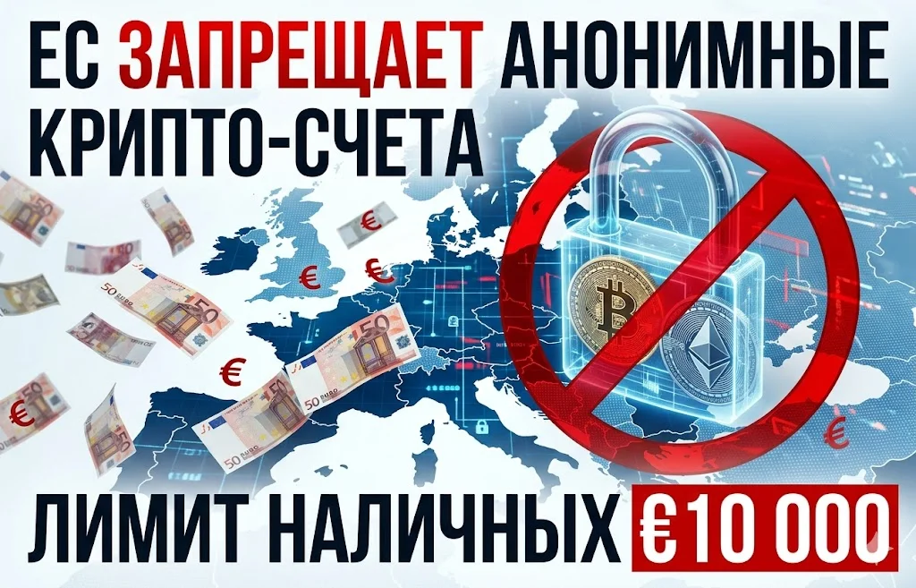 ЕС запрещает анонимные крипто-счета: что изменится в AML 2027?
