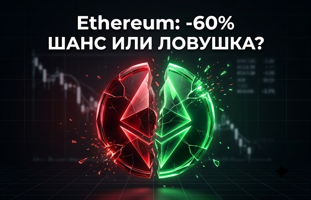 ETH рухнул на 60%: шанс века или новая ловушка?