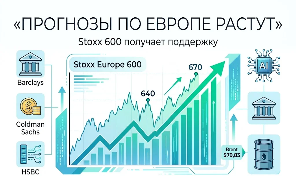 Европейские акции получили новый импульс: прогнозы растут