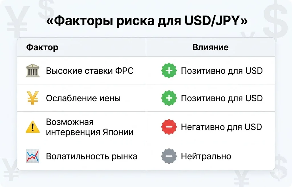 Доллар США набирает силу: трейдеры резко увеличили ставки 3 Факторы риска для usd jpy