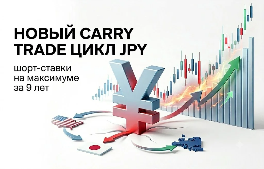 Иена прогноз: шорт-ставки достигли 9-летнего максимума на FX рынке