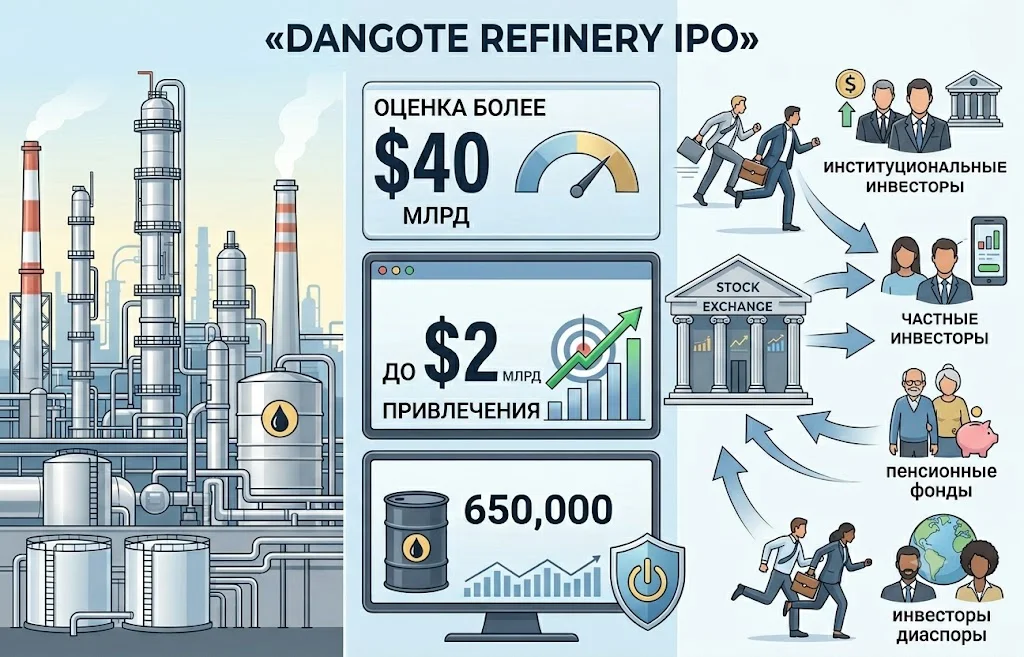 IPO Dangote на $40 млрд вызвало ажиотаж среди инвесторов
