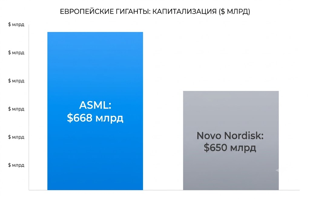 ASML стала самой дорогой компанией Европы