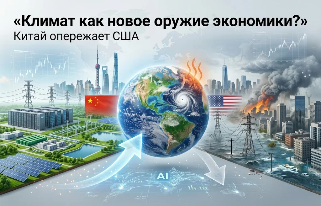 Климатическая адаптация становится новым преимуществом Китая над США