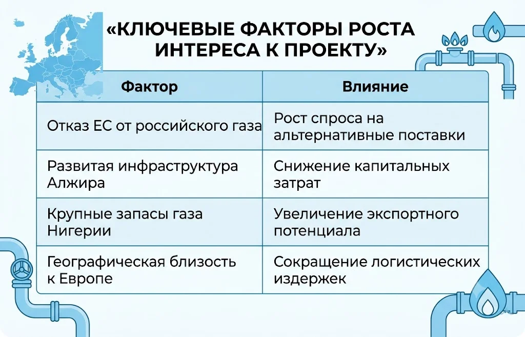 Ключевые факторы роста интереса к проекту