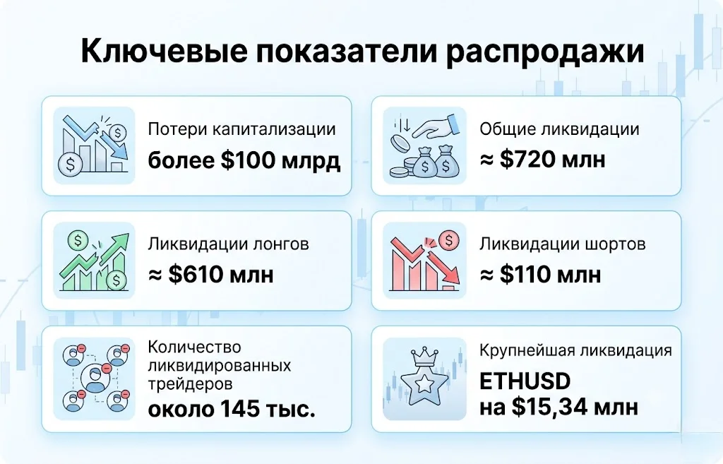 Ключевые показатели распродажи