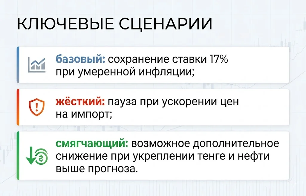 Ключевые сценарии