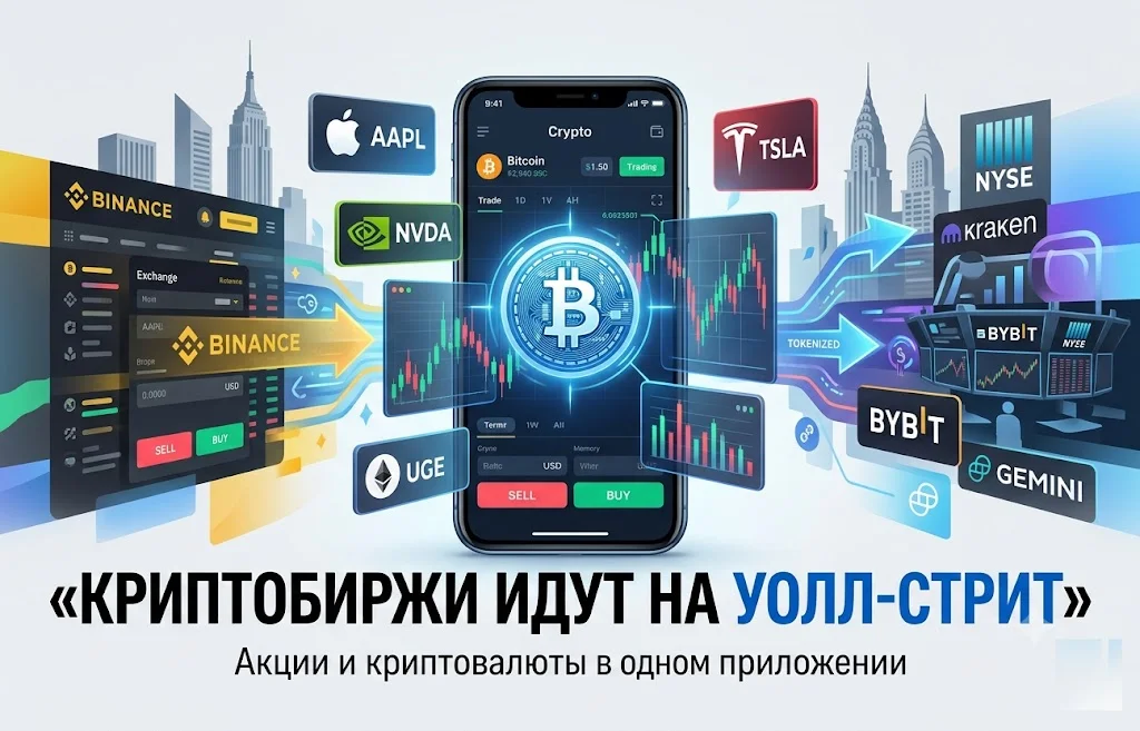 Криптобиржи идут на Уолл-стрит: начинается новая битва