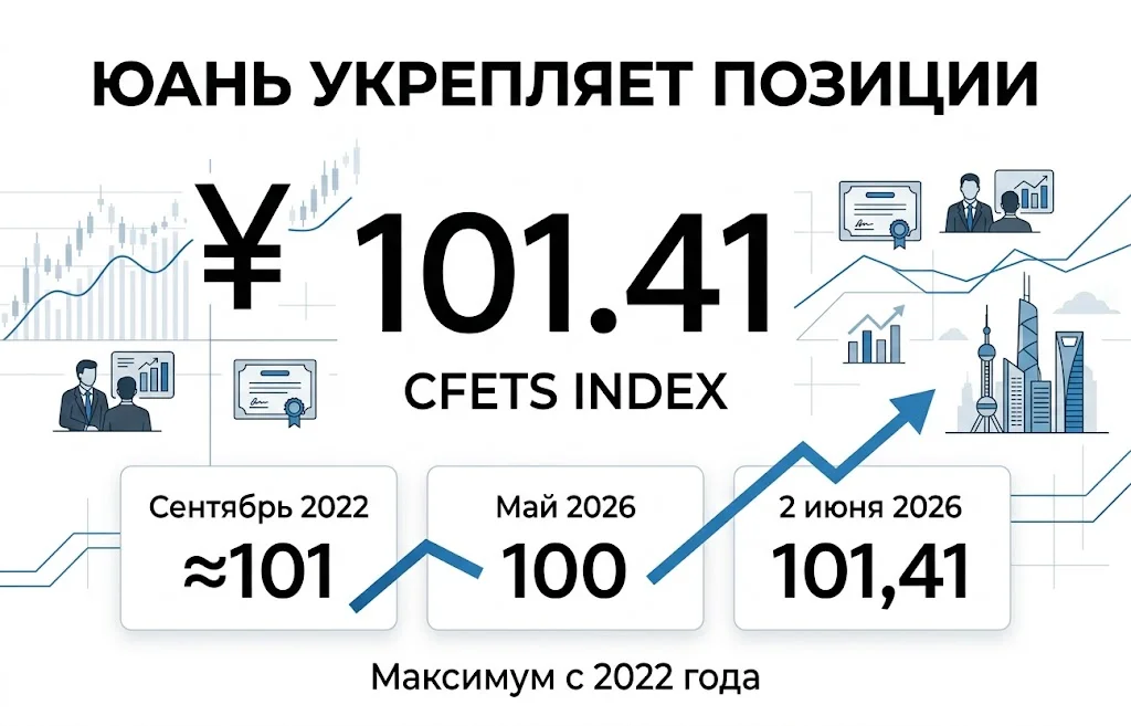 Курс юаня обновил максимум