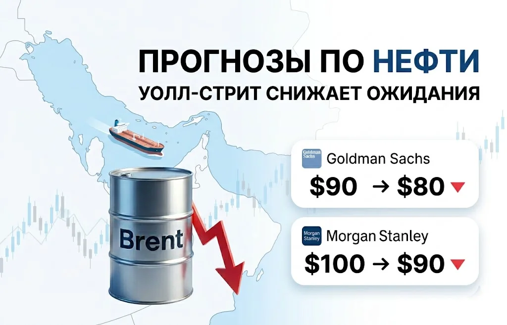 Прогнозы по нефти пересмотрены: что ждут банки Уолл-стрит?