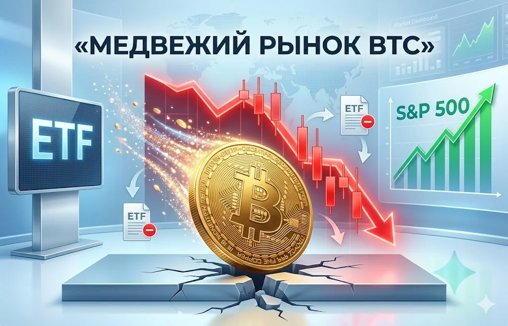 Почему BTC рискует продолжить медвежий тренд?