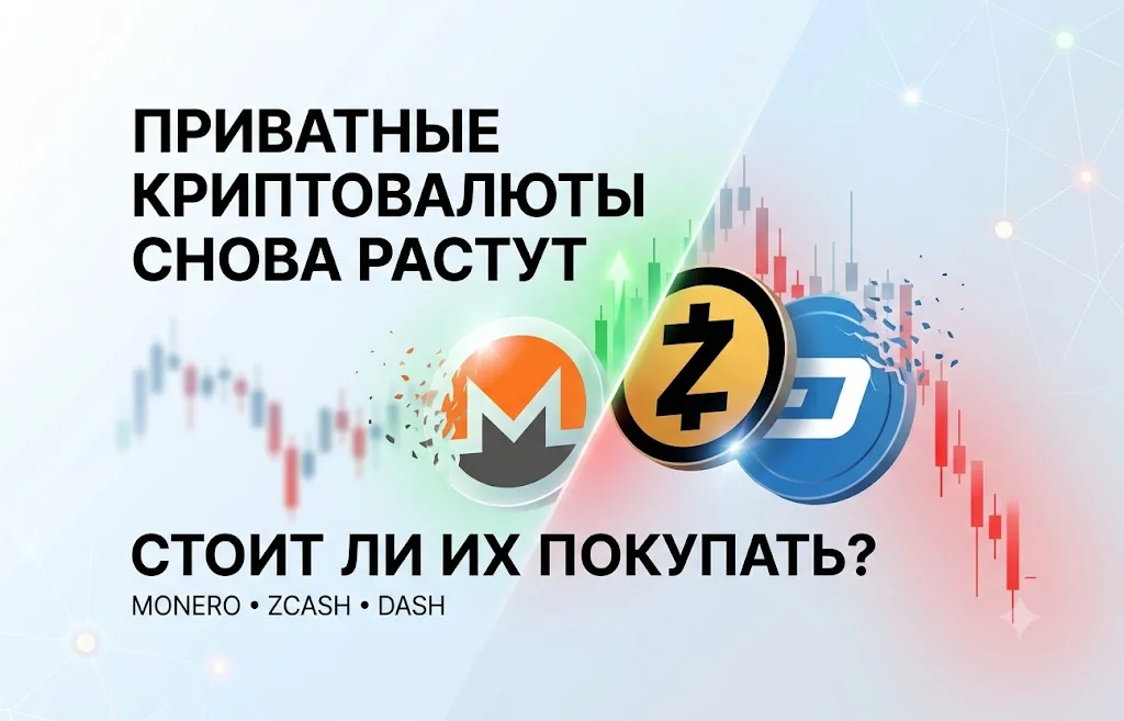 Почему приватные криптовалюты Monero и Zcash снова растут?