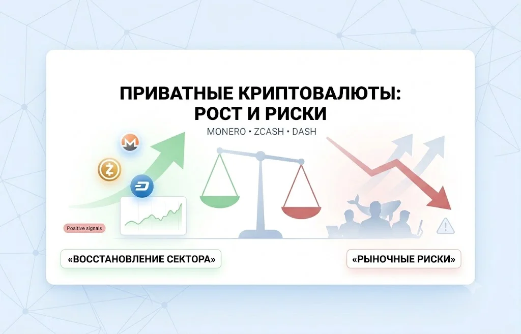 Почему приватные криптовалюты Monero и Zcash снова растут?
