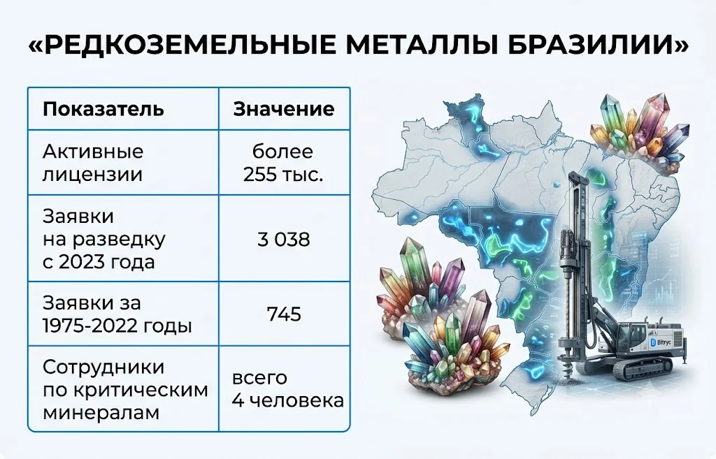 Редкоземельные металлы бразилии