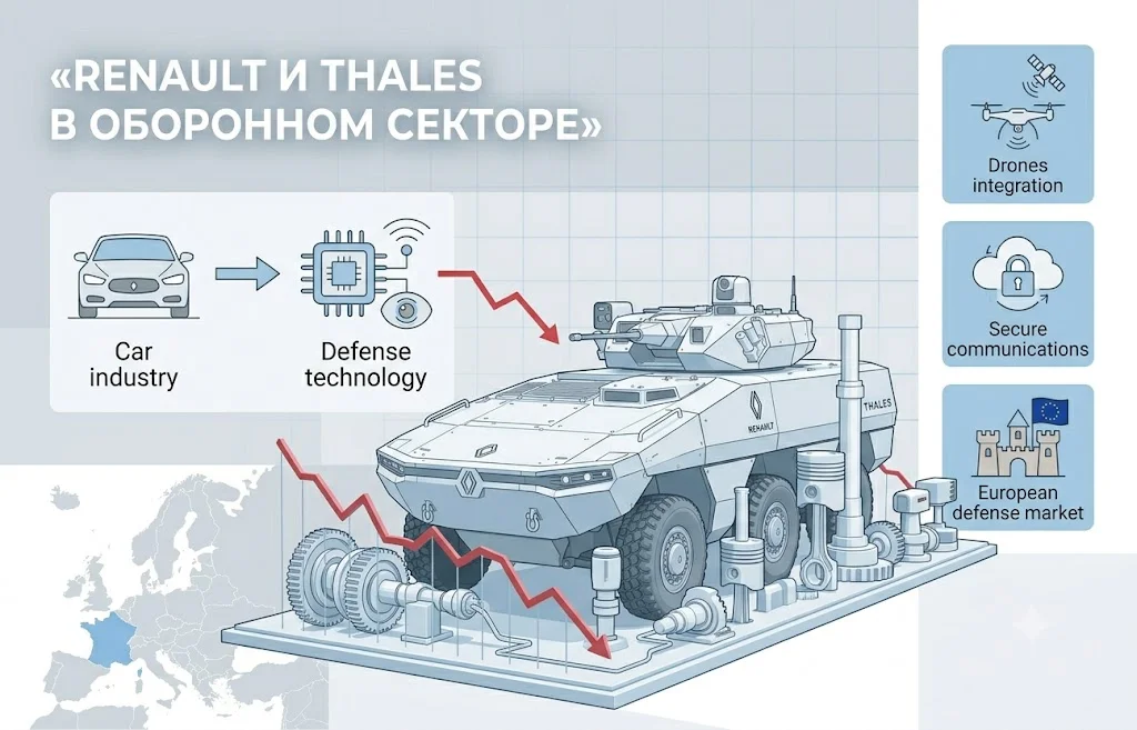 Renault и Thales выходят на рынок военной техники Европы