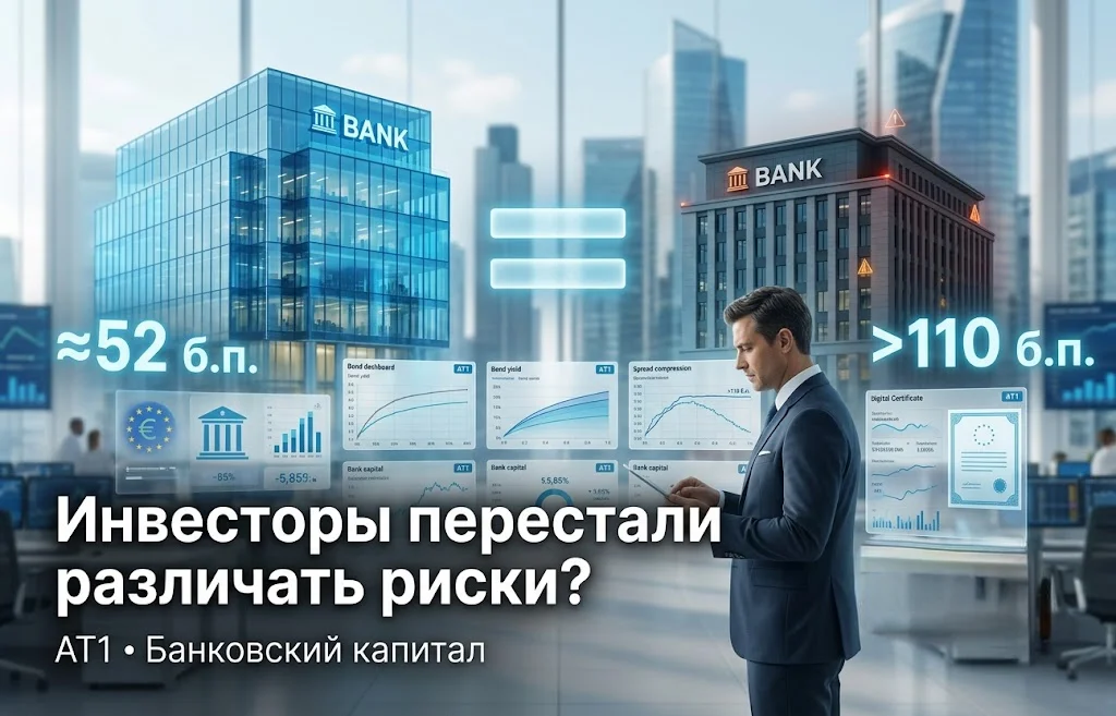 Рынок банковского капитала и AT1 облигации: инвесторы стирают границы риска