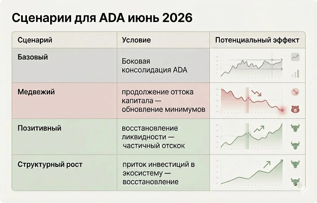 Сценарии для ada июнь 2026