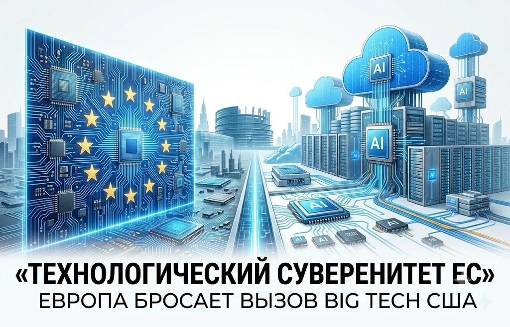 Технологический суверенитет ЕС: Европа бросает вызов Big Tech из США