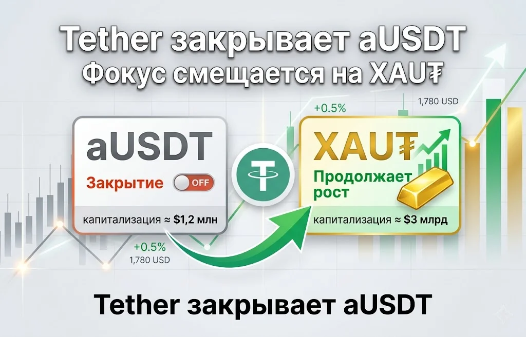 Tether закрывает aUSDT: что стоит за этим решением?